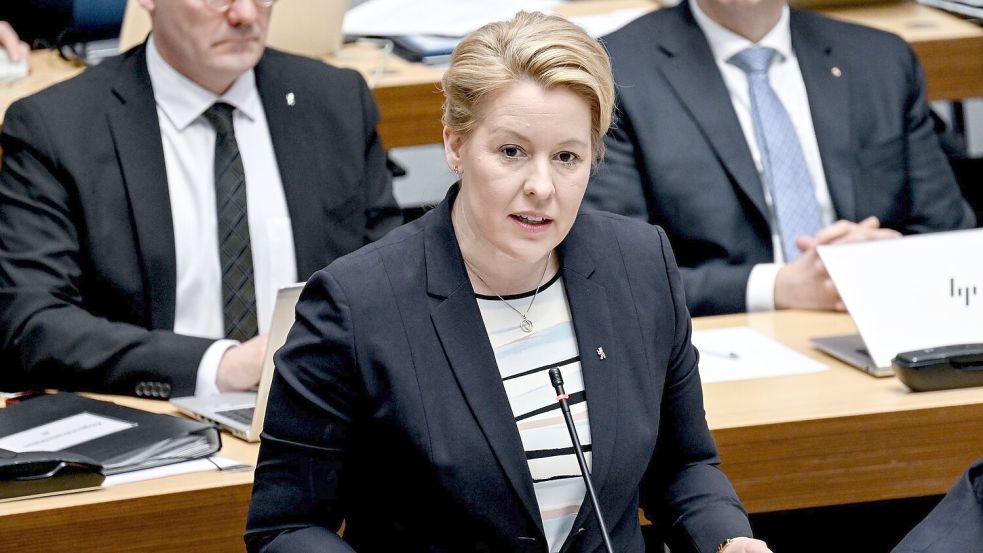 Politiker Opfer von Gewalt: Franziska Giffey bei tätlichem Angriff verletzt