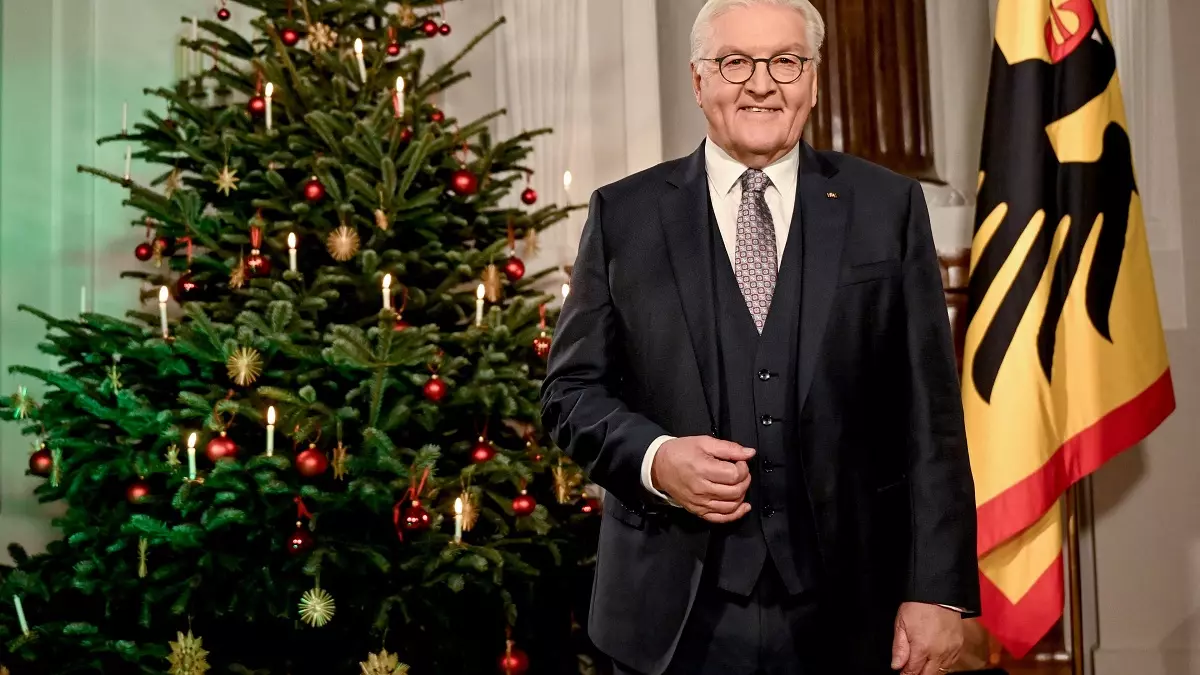 Bundespräsident ruft in Weihnachtsrede zur Einigkeit auf