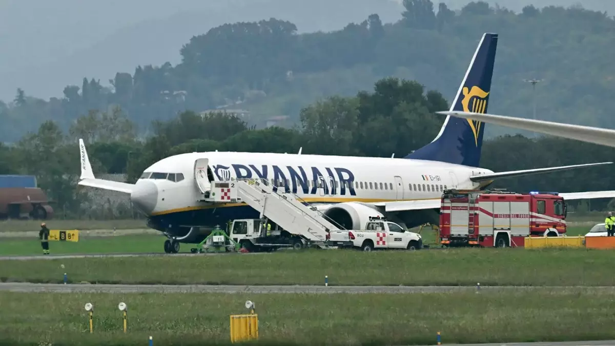 Notlandung der Ryanair-Maschine: sieben Verletzte